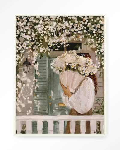 White Spring - Moderne Wanddecoratie | Artprint, Glass Art & Wandkleed by Urban Cotton