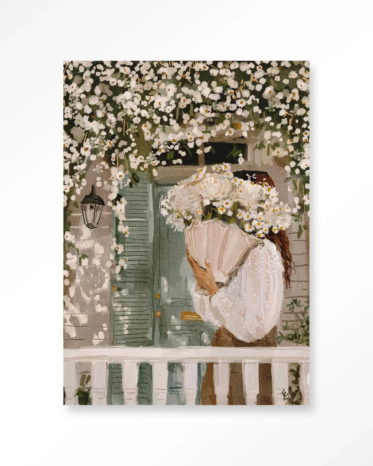 White Spring - Moderne Wanddecoratie | Artprint, Glass Art & Wandkleed by Urban Cotton