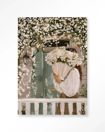 White Spring - Moderne Wanddecoratie | Artprint, Glass Art & Wandkleed by Urban Cotton