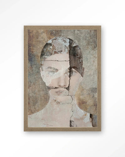 Broken Pieces - Moderne Wanddecoratie | Artprint, Glass Art & Wandkleed by Urban Cotton