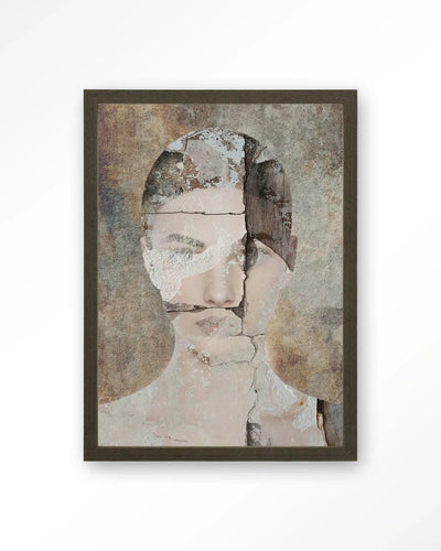 Broken Pieces - Moderne Wanddecoratie | Artprint, Glass Art & Wandkleed by Urban Cotton