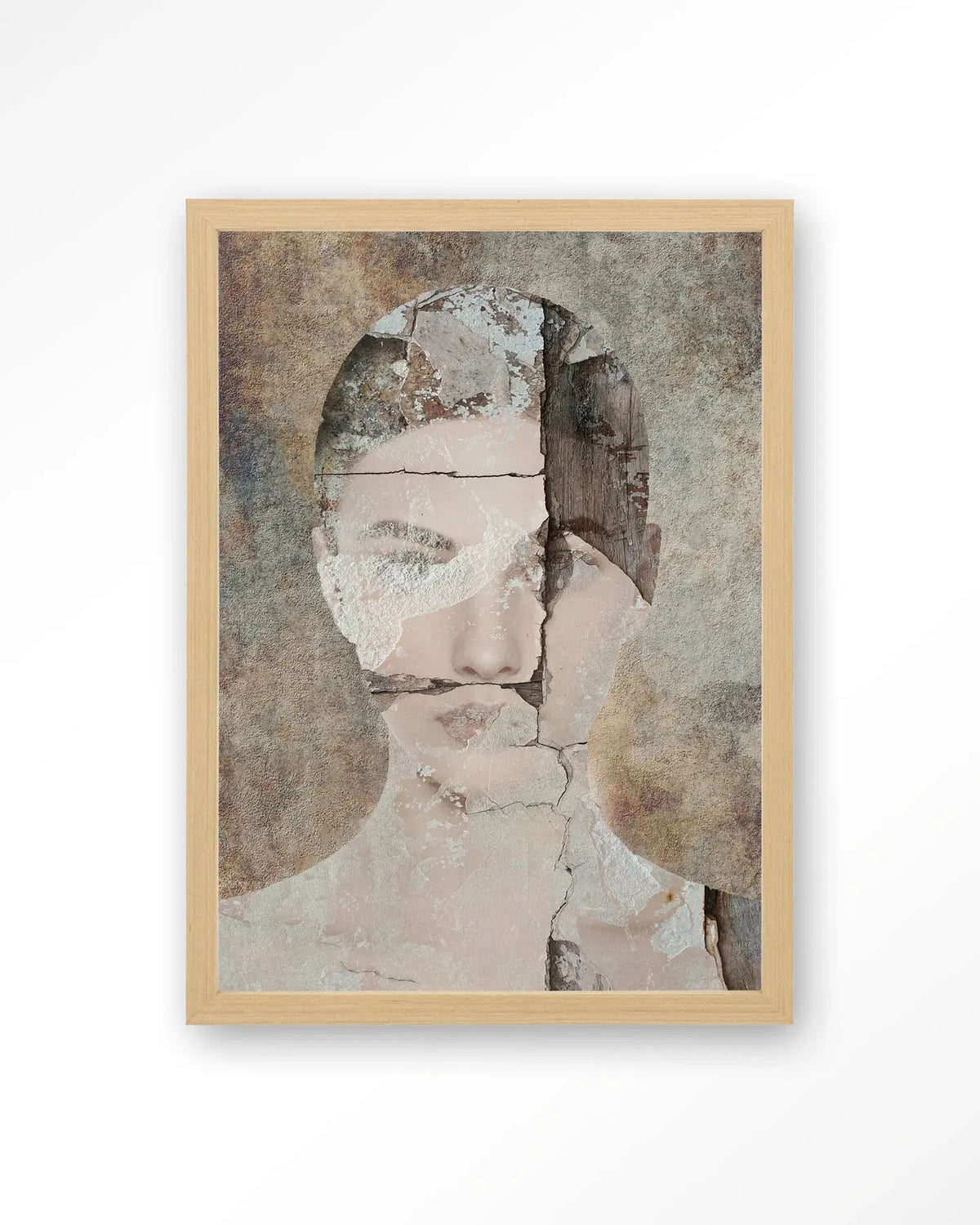 Broken Pieces - Moderne Wanddecoratie | Artprint, Glass Art & Wandkleed by Urban Cotton