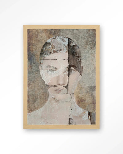 Broken Pieces - Moderne Wanddecoratie | Artprint, Glass Art & Wandkleed by Urban Cotton