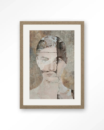 Broken Pieces - Moderne Wanddecoratie | Artprint, Glass Art & Wandkleed by Urban Cotton