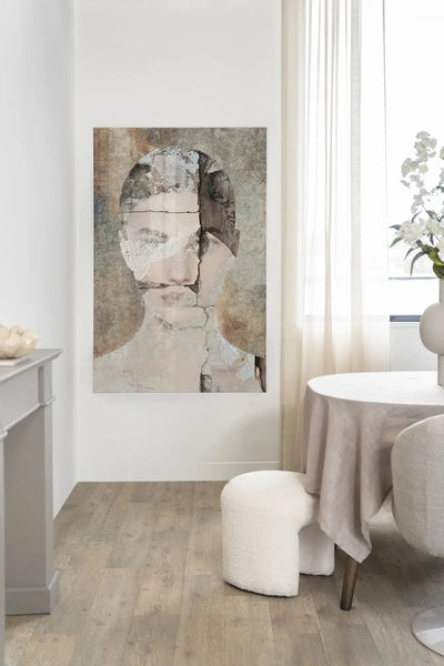 Broken Pieces - Moderne Wanddecoratie | Artprint, Glass Art & Wandkleed by Urban Cotton