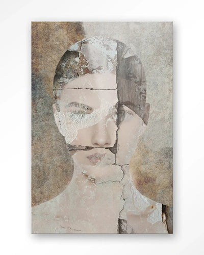 Broken Pieces - Moderne Wanddecoratie | Artprint, Glass Art & Wandkleed by Urban Cotton