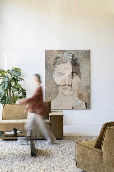 Broken Pieces - Moderne Wanddecoratie | Artprint, Glass Art & Wandkleed by Urban Cotton