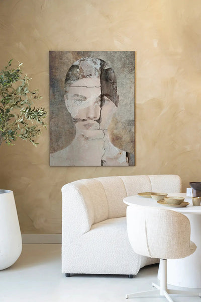 Broken Pieces - Moderne Wanddecoratie | Artprint, Glass Art & Wandkleed by Urban Cotton