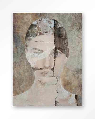 Broken Pieces - Moderne Wanddecoratie | Artprint, Glass Art & Wandkleed by Urban Cotton