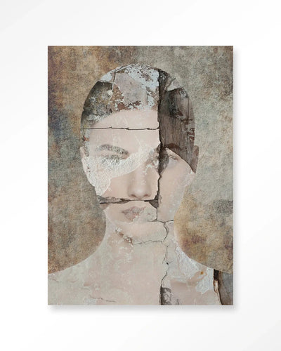 Broken Pieces - Moderne Wanddecoratie | Artprint, Glass Art & Wandkleed by Urban Cotton