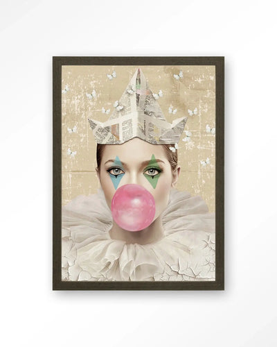 Pierot - Moderne Wanddecoratie | Artprint, Glass Art & Wandkleed by Urban Cotton