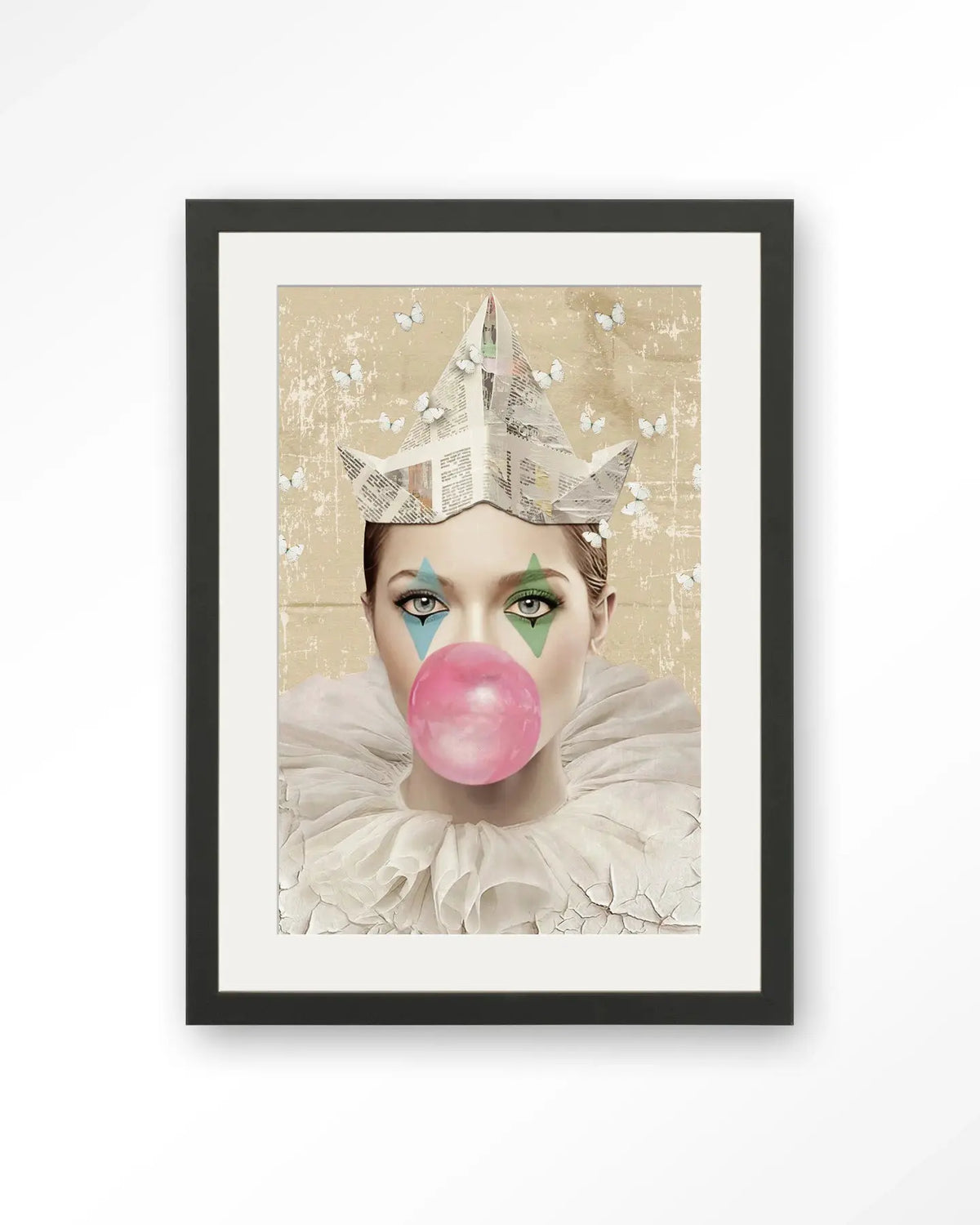 Pierot - Moderne Wanddecoratie | Artprint, Glass Art & Wandkleed by Urban Cotton