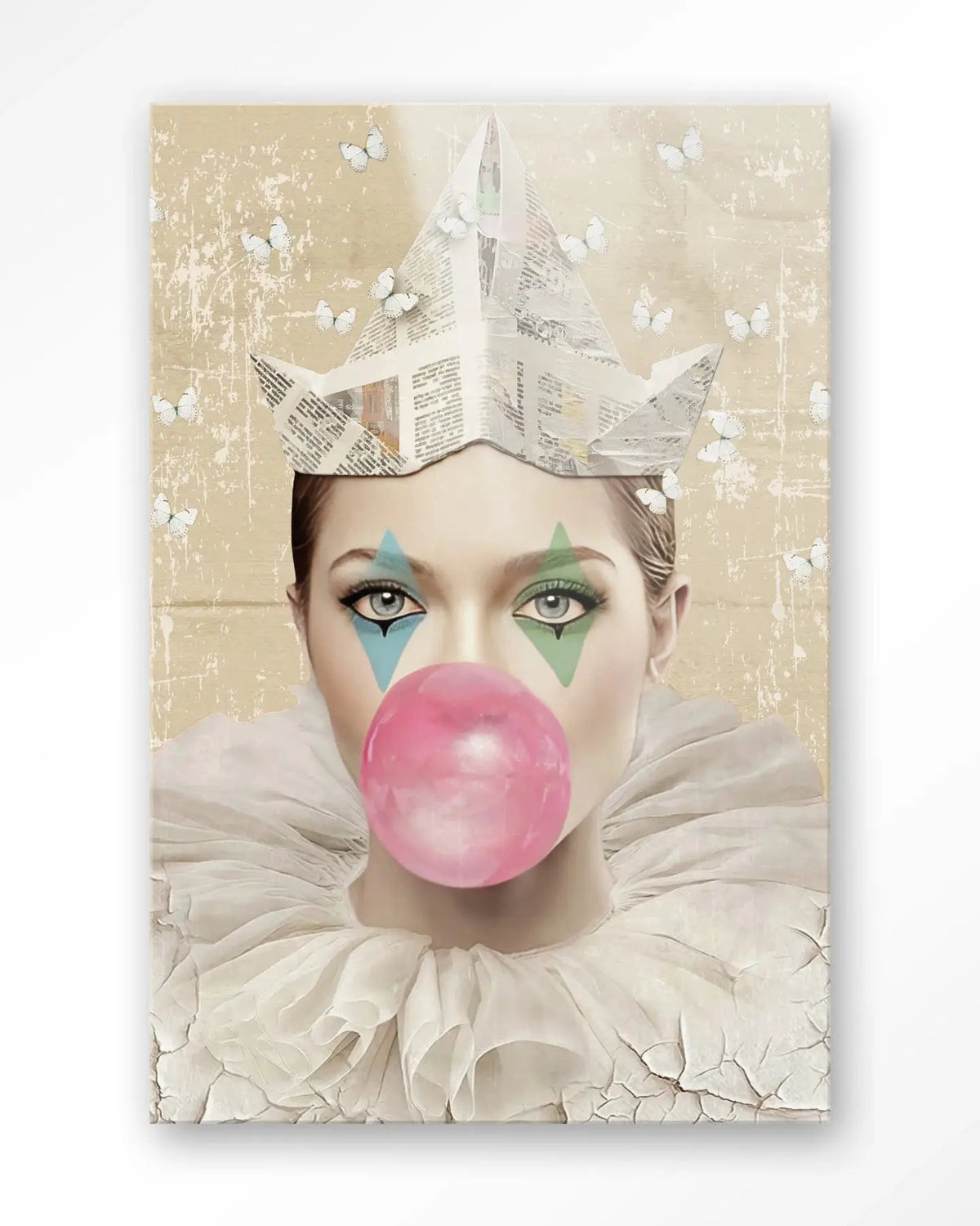 Pierot - Moderne Wanddecoratie | Artprint, Glass Art & Wandkleed by Urban Cotton
