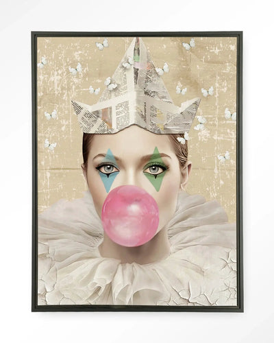Pierot - Moderne Wanddecoratie | Artprint, Glass Art & Wandkleed by Urban Cotton