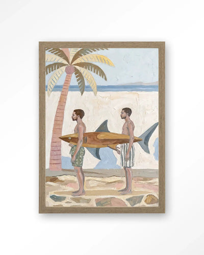 Big Catch - Moderne Wanddecoratie | Artprint, Glass Art & Wandkleed by Urban Cotton