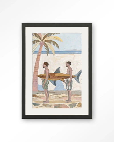 Big Catch - Moderne Wanddecoratie | Artprint, Glass Art & Wandkleed by Urban Cotton