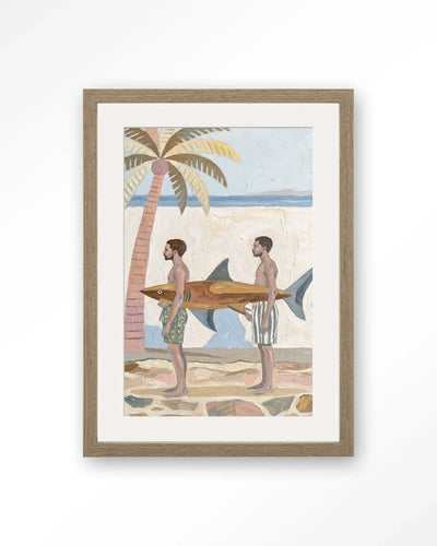 Big Catch - Moderne Wanddecoratie | Artprint, Glass Art & Wandkleed by Urban Cotton