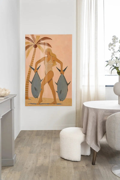 Two Tuna - Moderne Wanddecoratie | Artprint, Glass Art & Wandkleed by Urban Cotton