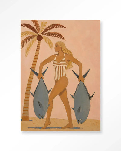 Two Tuna - Moderne Wanddecoratie | Artprint, Glass Art & Wandkleed by Urban Cotton