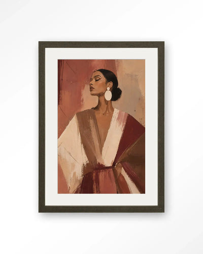 Pink Stripe - Moderne Wanddecoratie | Artprint, Glass Art & Wandkleed by Urban Cotton
