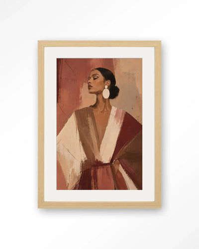 Pink Stripe - Moderne Wanddecoratie | Artprint, Glass Art & Wandkleed by Urban Cotton
