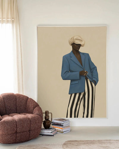 Blue Marlon - Moderne Wanddecoratie | Artprint, Glass Art & Wandkleed by Urban Cotton