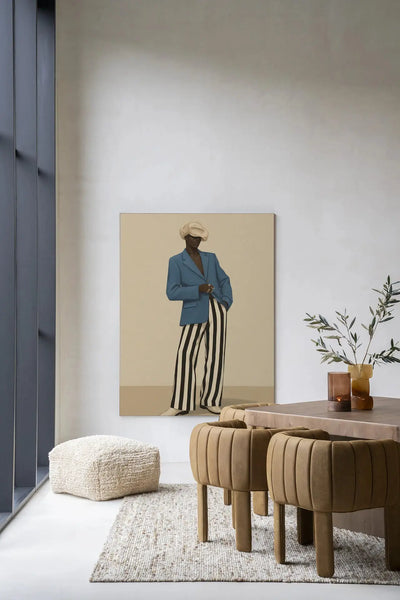Blue Marlon - Moderne Wanddecoratie | Artprint, Glass Art & Wandkleed by Urban Cotton