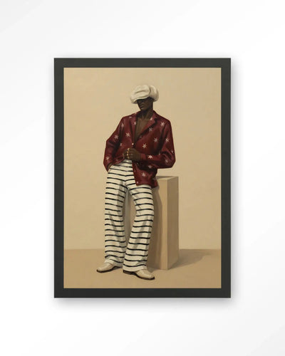 Red Otis - Moderne Wanddecoratie | Artprint, Glass Art & Wandkleed by Urban Cotton
