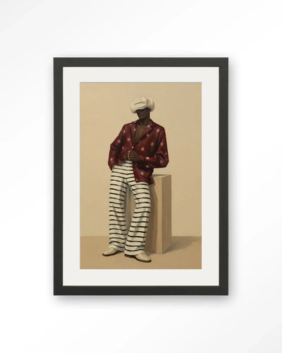 Red Otis - Moderne Wanddecoratie | Artprint, Glass Art & Wandkleed by Urban Cotton