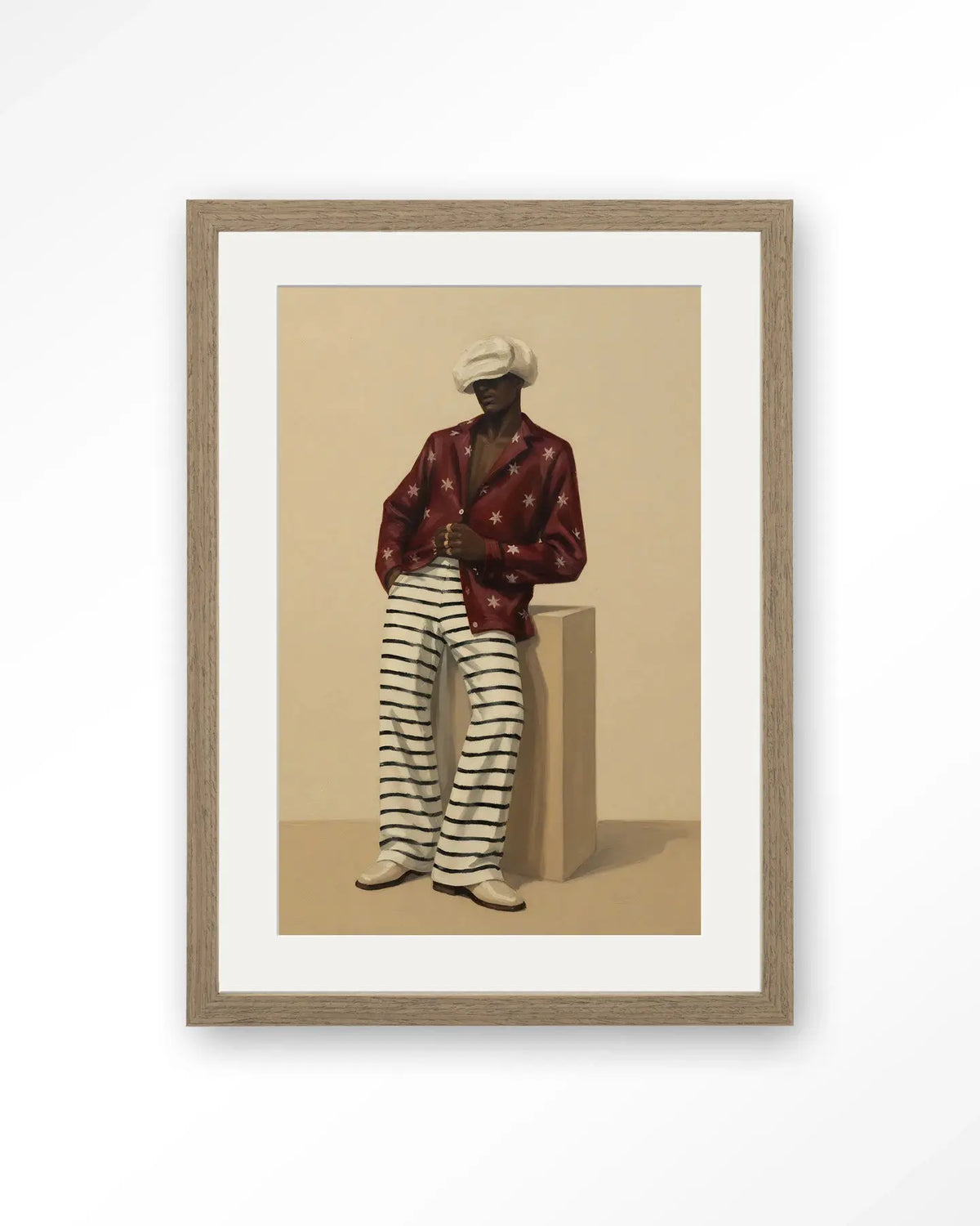 Red Otis - Moderne Wanddecoratie | Artprint, Glass Art & Wandkleed by Urban Cotton