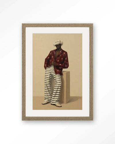 Red Otis - Moderne Wanddecoratie | Artprint, Glass Art & Wandkleed by Urban Cotton