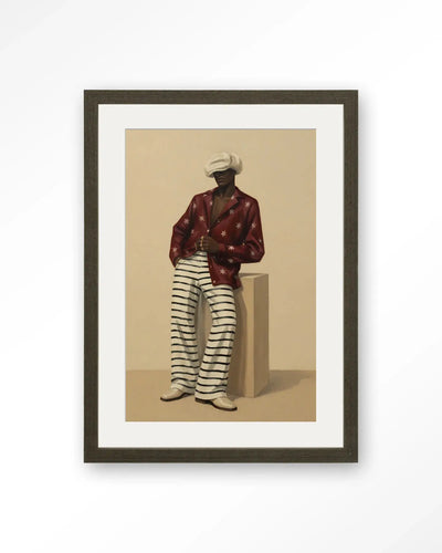 Red Otis - Moderne Wanddecoratie | Artprint, Glass Art & Wandkleed by Urban Cotton