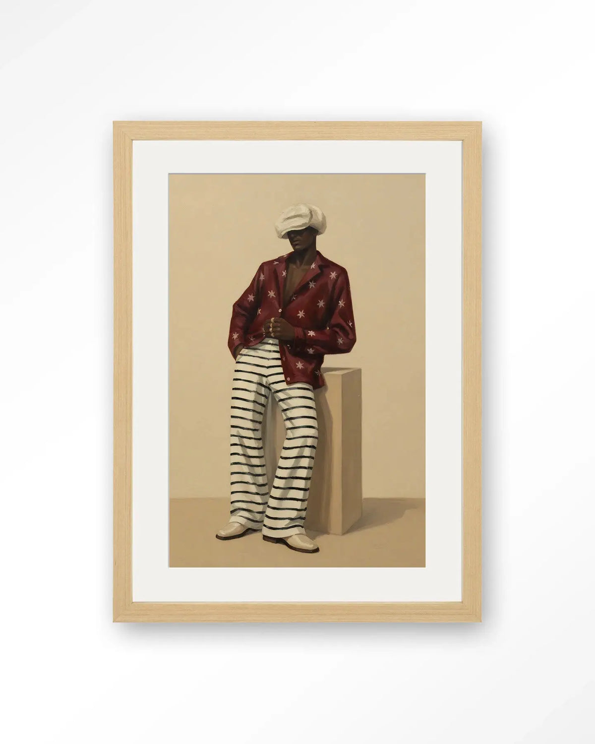 Red Otis - Moderne Wanddecoratie | Artprint, Glass Art & Wandkleed by Urban Cotton