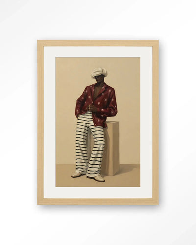 Red Otis - Moderne Wanddecoratie | Artprint, Glass Art & Wandkleed by Urban Cotton