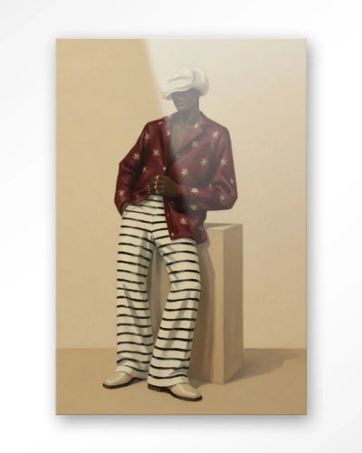 Red Otis - Moderne Wanddecoratie | Artprint, Glass Art & Wandkleed by Urban Cotton