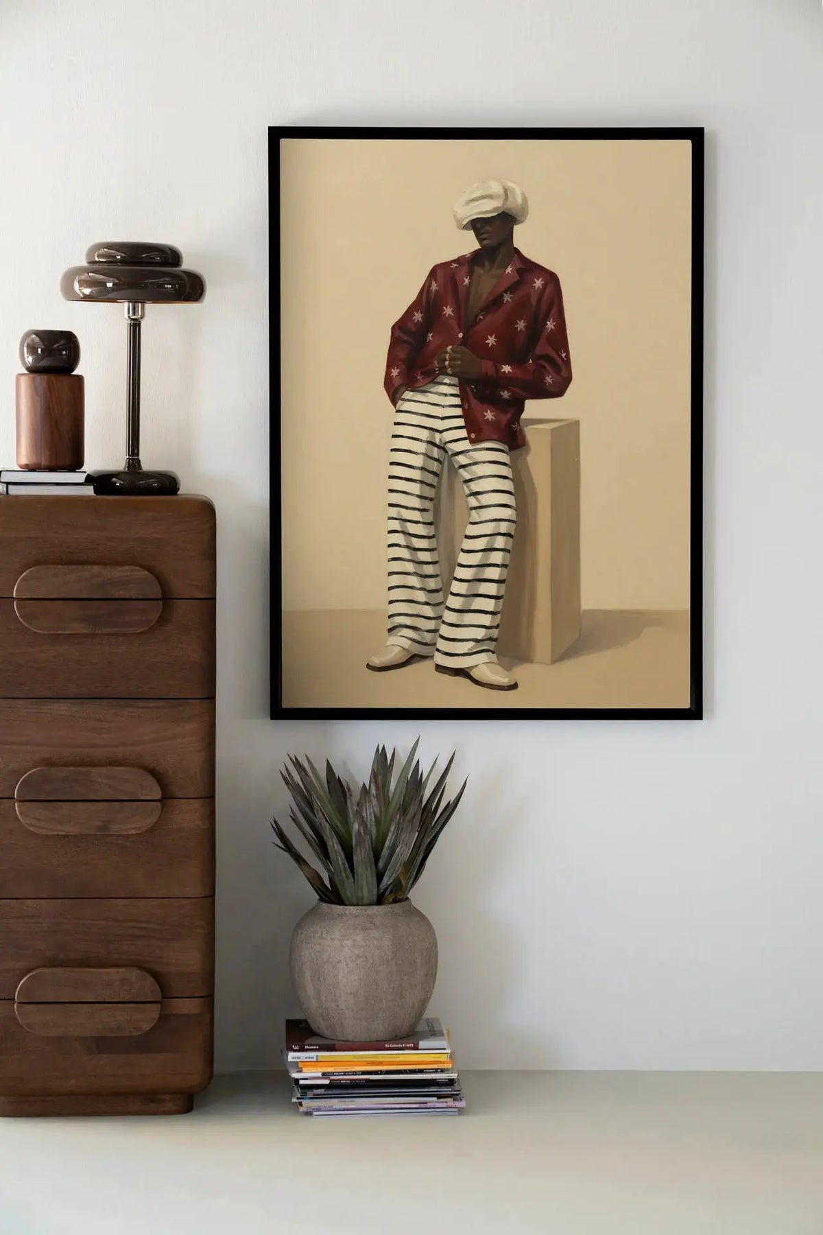 Red Otis - Moderne Wanddecoratie | Artprint, Glass Art & Wandkleed by Urban Cotton