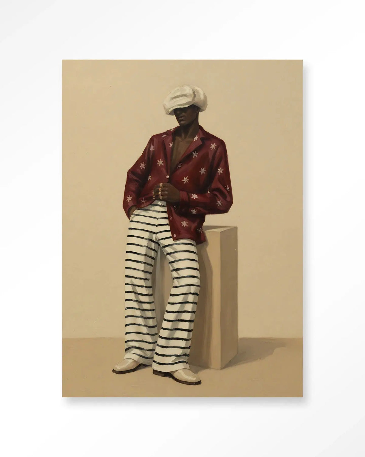 Red Otis - Moderne Wanddecoratie | Artprint, Glass Art & Wandkleed by Urban Cotton