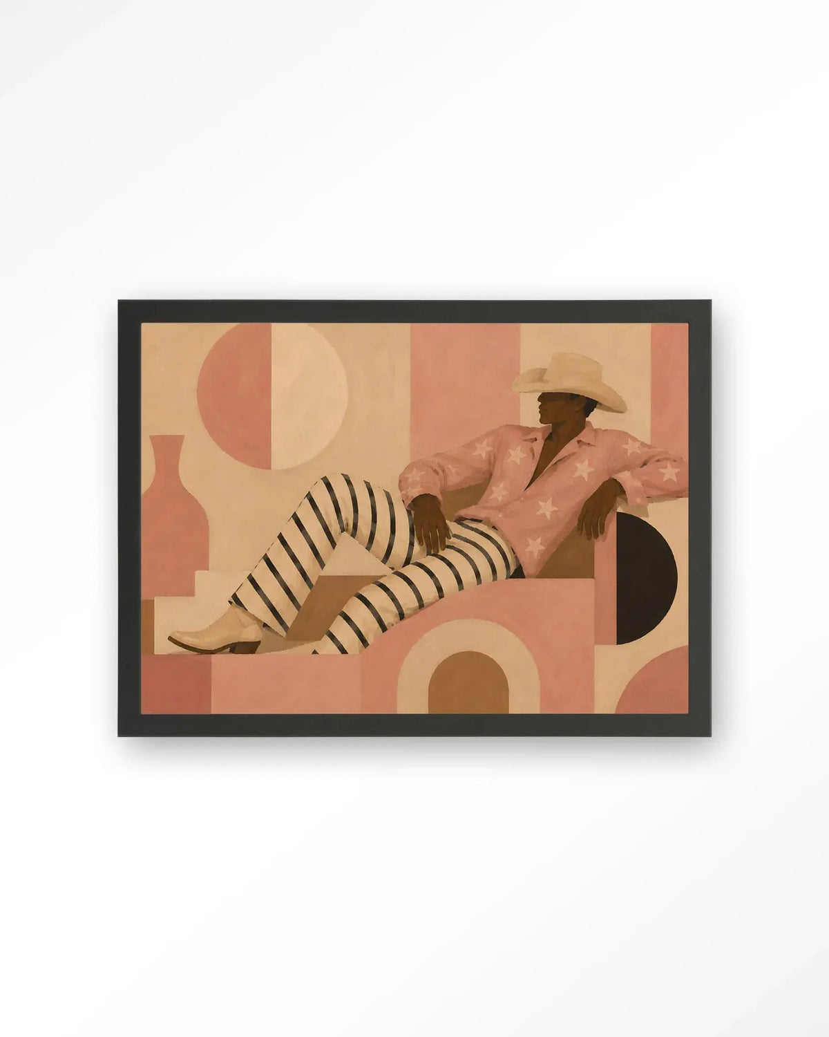 Pink Memphis - Moderne Wanddecoratie | Artprint, Glass Art & Wandkleed by Urban Cotton
