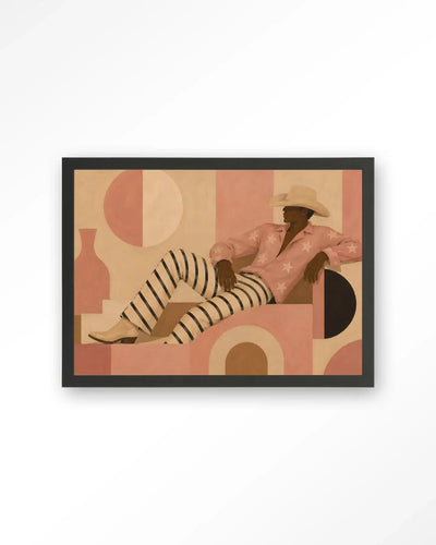 Pink Memphis - Moderne Wanddecoratie | Artprint, Glass Art & Wandkleed by Urban Cotton
