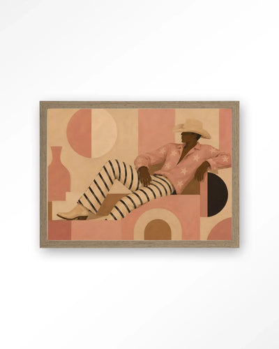 Pink Memphis - Moderne Wanddecoratie | Artprint, Glass Art & Wandkleed by Urban Cotton