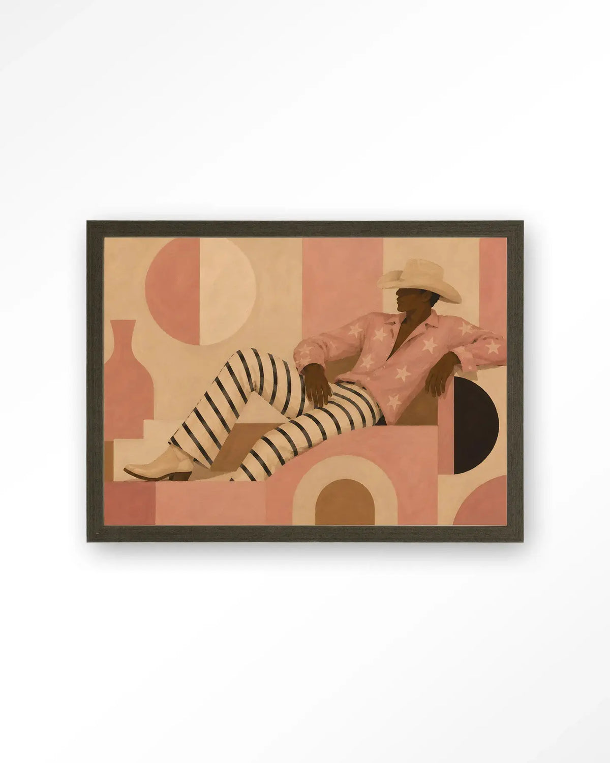 Pink Memphis - Moderne Wanddecoratie | Artprint, Glass Art & Wandkleed by Urban Cotton