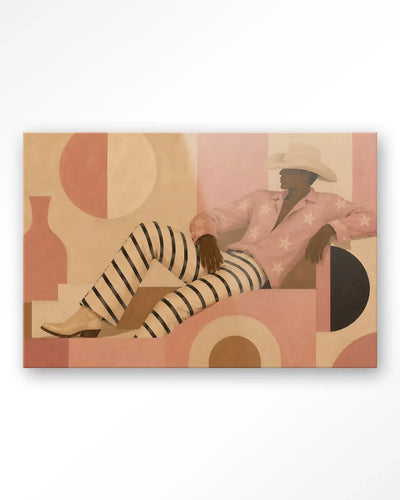 Pink Memphis - Moderne Wanddecoratie | Artprint, Glass Art & Wandkleed by Urban Cotton