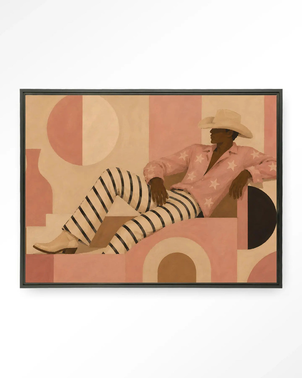 Pink Memphis - Moderne Wanddecoratie | Artprint, Glass Art & Wandkleed by Urban Cotton