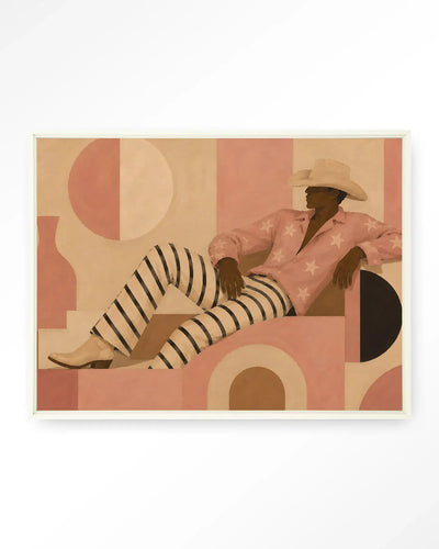 Pink Memphis - Moderne Wanddecoratie | Artprint, Glass Art & Wandkleed by Urban Cotton