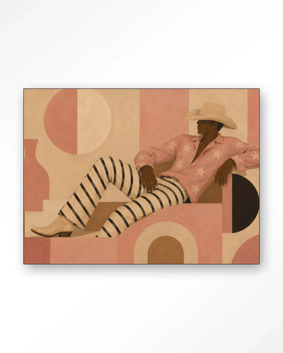Pink Memphis - Moderne Wanddecoratie | Artprint, Glass Art & Wandkleed by Urban Cotton