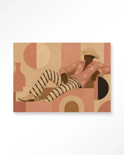 Pink Memphis - Moderne Wanddecoratie | Artprint, Glass Art & Wandkleed by Urban Cotton