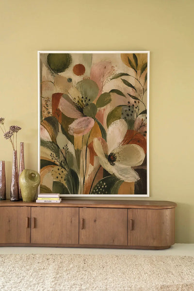 Secret Garden Green - Moderne Wanddecoratie | Artprint, Glass Art & Wandkleed by Urban Cotton