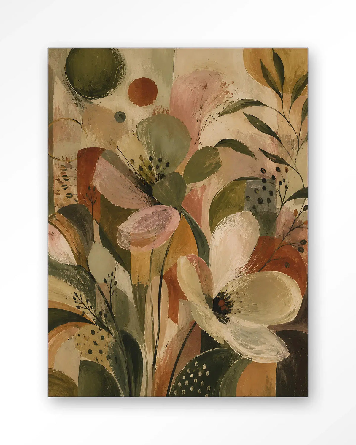Secret Garden Green - Moderne Wanddecoratie | Artprint, Glass Art & Wandkleed by Urban Cotton