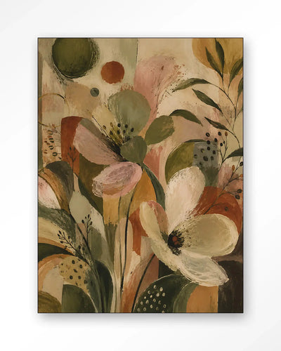 Secret Garden Green - Moderne Wanddecoratie | Artprint, Glass Art & Wandkleed by Urban Cotton