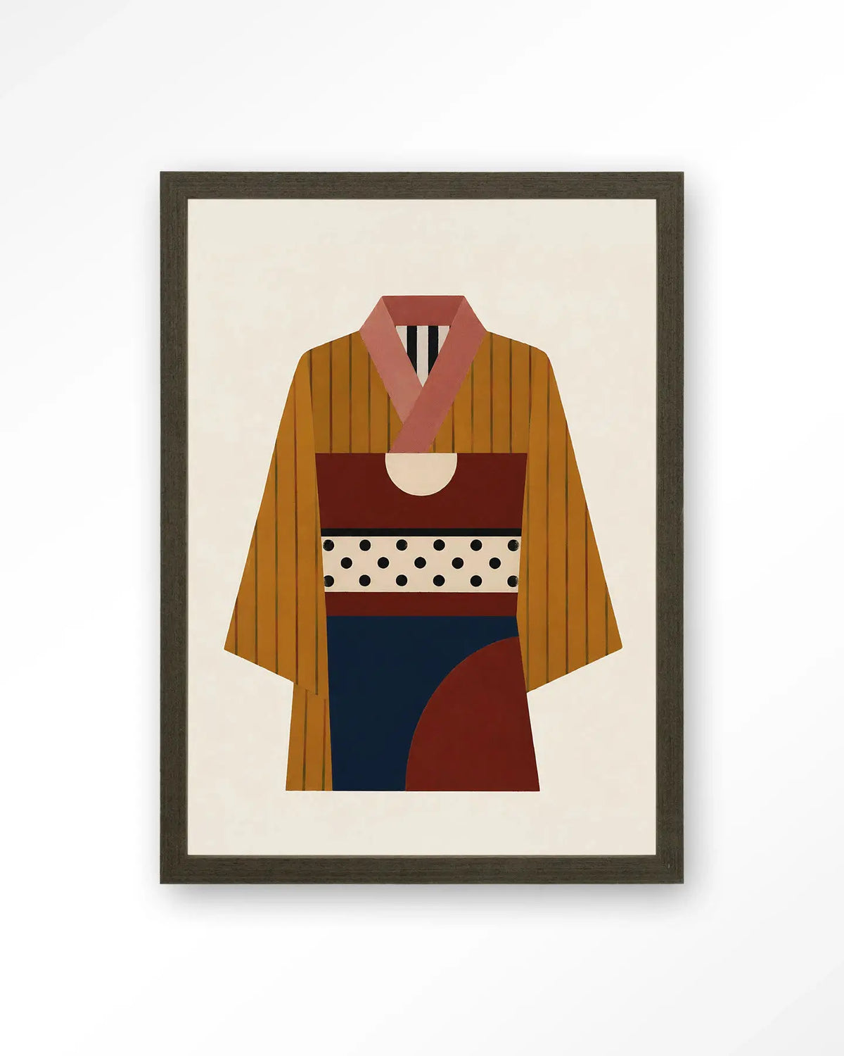 Kimono Ni - Moderne Wanddecoratie | Artprint, Glass Art & Wandkleed by Urban Cotton